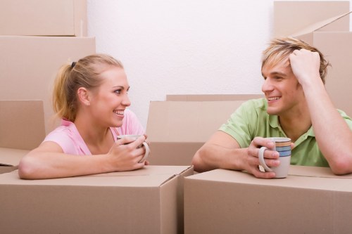 Secure storage units for furniture and household items in Tokyngton