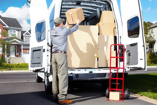 Fragile items protected during Tokyngton removals packing